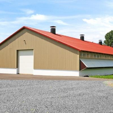 Customized Modern Steel Structure Chicken House Layer Cage For Chickens Poultry Farm