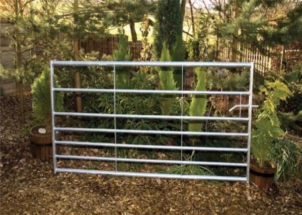 HDG Farm Gate 32*1.6mm round pipe 12x4ft size horse corral fence farm gate fence for the USA