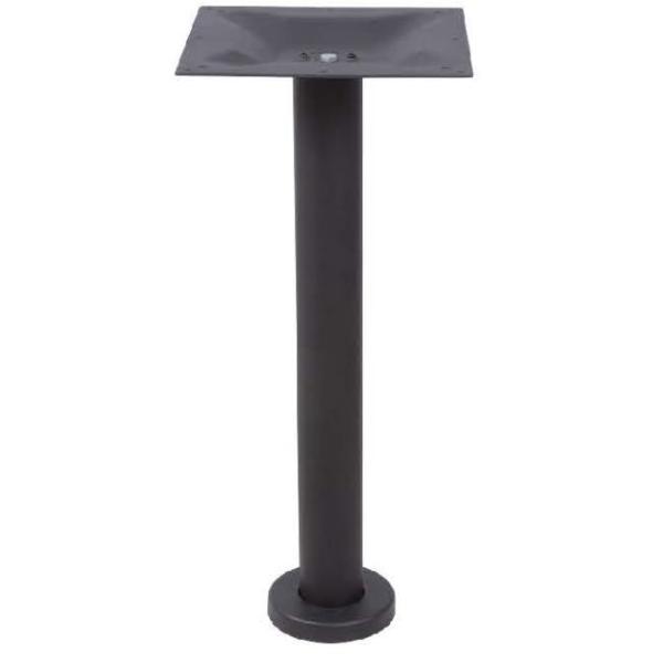 Bolt Down Metal Table legs Dining Table Base Black Wrinkle 28'' / 41'' Height