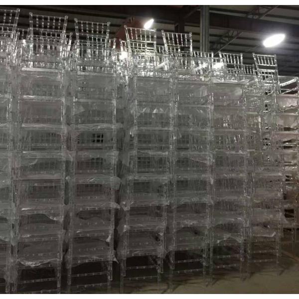 Clear Dining Chairs Crystal Transparent Seat, Modern Dining Chairs, Side Chairs for Wedding Party Event Reception