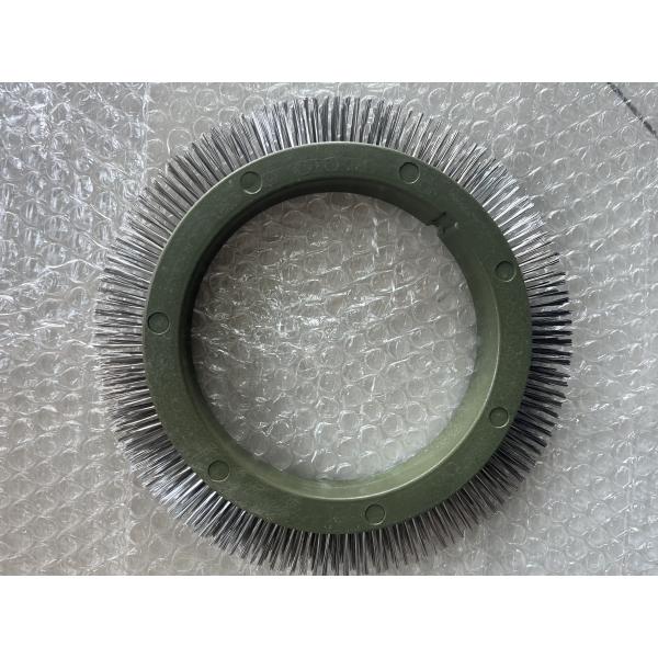 LK Stenter Machine Parts Brush Wheel Purple Plastic Body Stainless Steel Hair Bristle Nylon Hair Optional