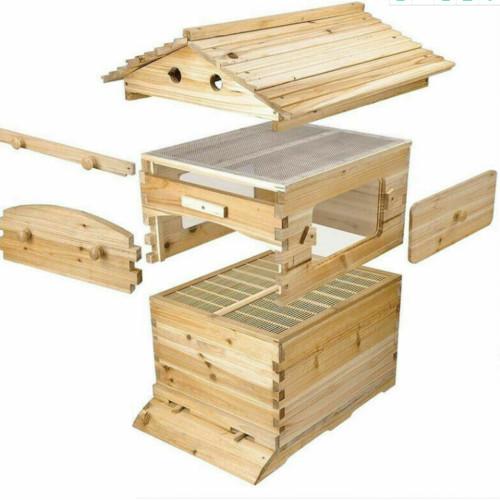 Chinese Fir Wood Beehive And Frame With Automatic Honey Flow For Beekeeping Requirements