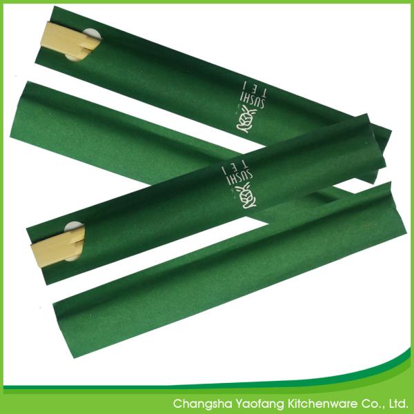 Double Tube Customized Bamboo Disposable Chopsticks 21cm For All Age