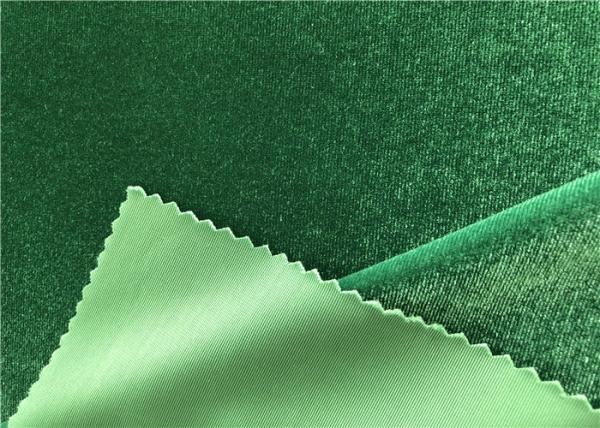 Stretch Knitting Velvet Crushed Fabric Polyester Spandex