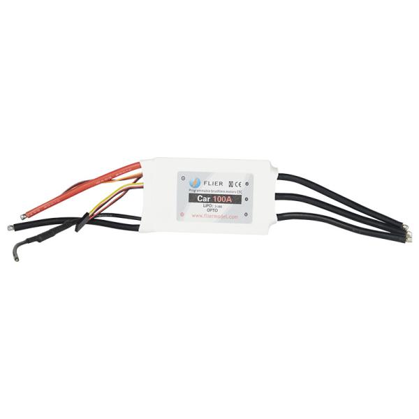OPTO 100A Mosfet RC Car ESC HV 16S USB Link Programm Supporting Fan Heat Sink