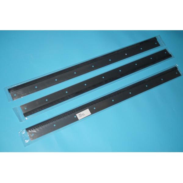 PM74 wash up blade,PM74 rubber wash up blade,822*57*0.5mm,9 holes, high quality replacement
