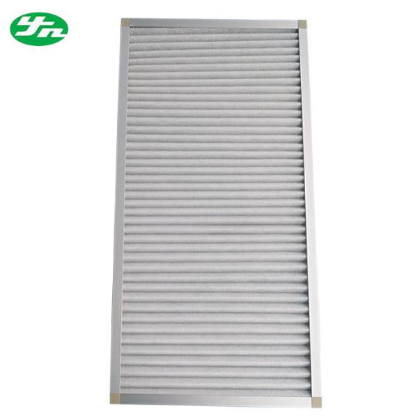 Алюминиевые воздушные фильтры ячеистой сети промышленные, панель пыли плиссировали HVAC фильтра средств массовой информации