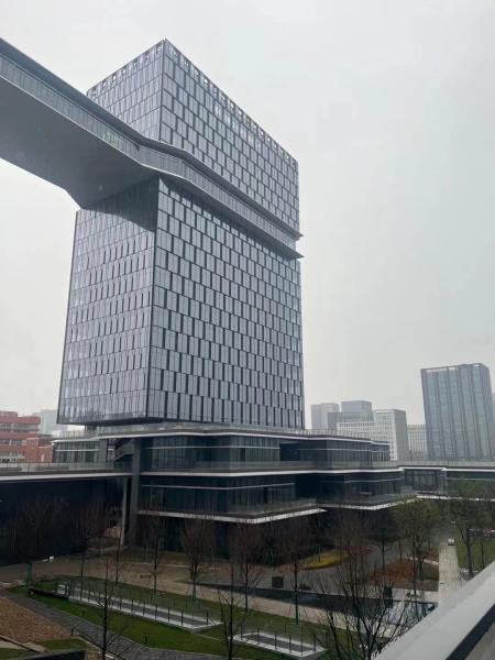 Sound Insulation Unitized Glass Curtain Wall Facade 5mm - 19mm Thickness
