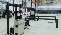 2 axes CNC machine de découpe de porte laser pour pôle conique pôle rond