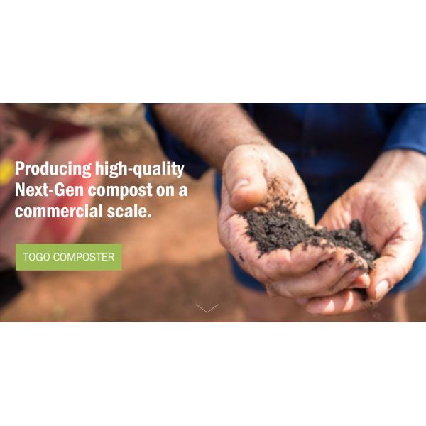 Eco Friendly 500KG/D Organic Waste Composting Machine 24H Food Waste To Fertilizer