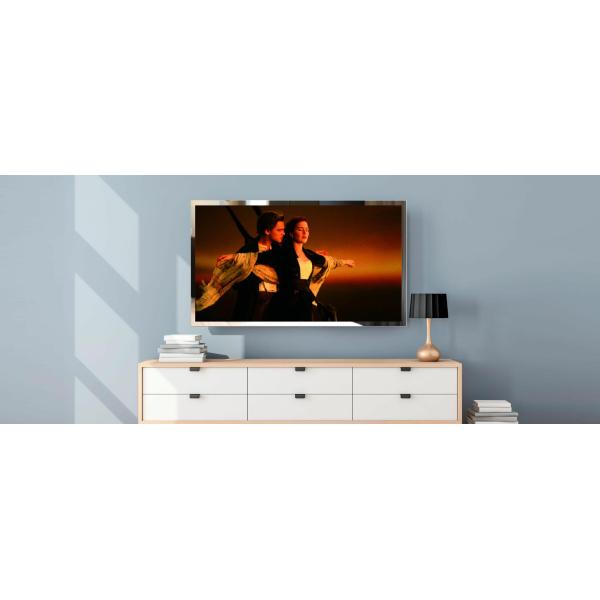 55 Inch Touch Sensor Glass Mirror TV With Display LCD Module