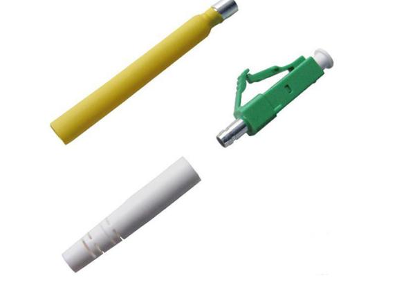LC Simplex Singlemode Small Form Factor Fiber Optic Connector For High Density Connection