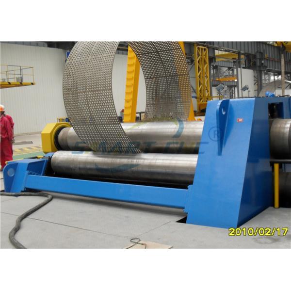 Гибочная машина плиты 4/3 крена, машина завальцовки конуса металла