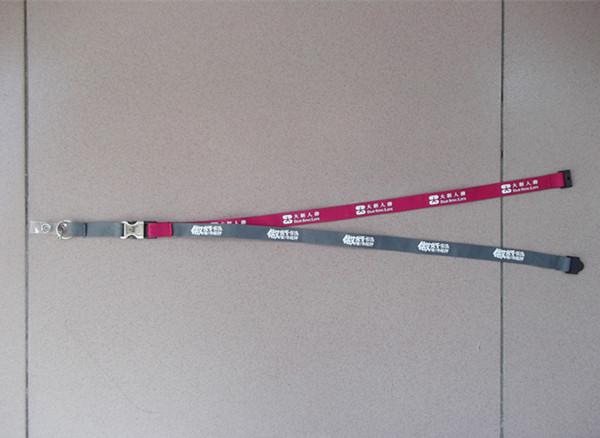 Customized simple flat polyester lanyards,cheap price polyester neck lanyards, great value
