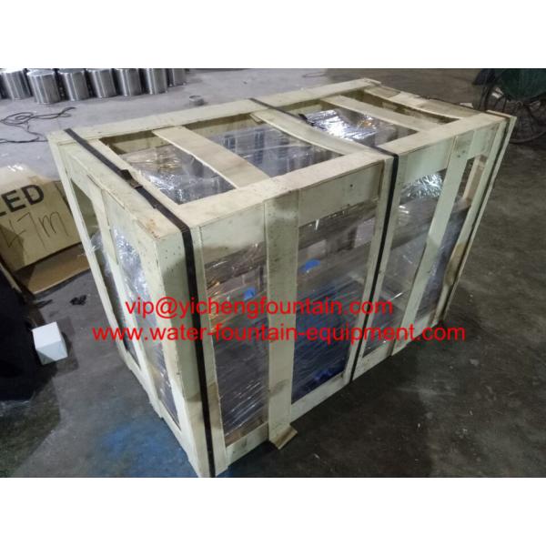 Customized Seagull Wave Water Fountain Equipment Outdoor With Stand Length1.1 Meter