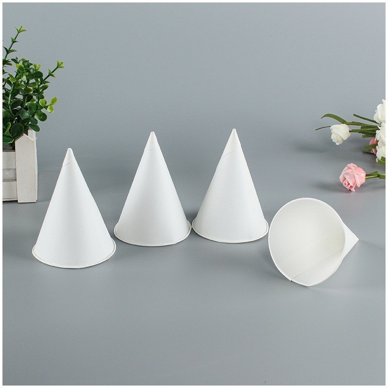 Simple Style Paper Cone Cup Convenient and Eco-Friendly for Airport Hotel Super Market
