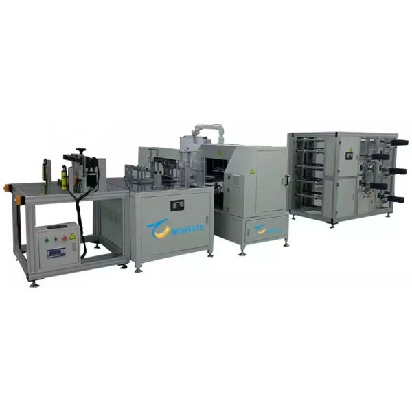 Heavy Duty Stable Servo-Driven Multi-Material Multi-Layer Filter Paper Folding Production Line