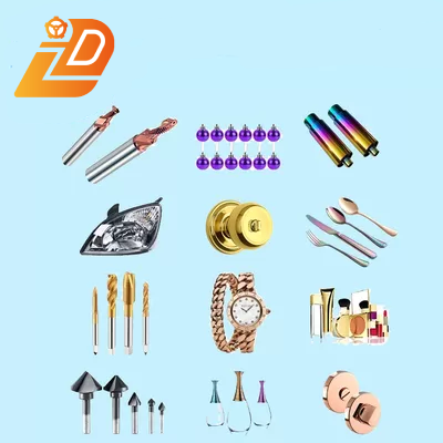 High Coating Speed Magnetron Sputtering Coater with PLC Control and Customizable Colors for Automotive and Kitchenware