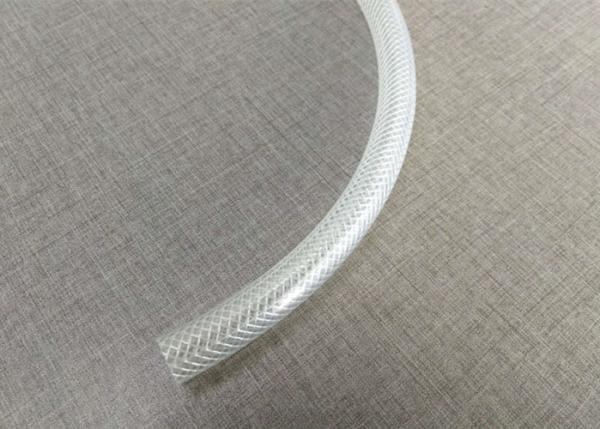 Colorful Crystal PVC Braided Hose Pipe Tube Anti Abrasion For Transport Water