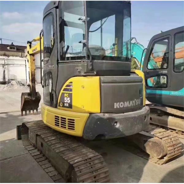 Ремонтированный экскаватор Komatsu PC 55 MR Двигатель 45000kg Мощность для тяжелой работы