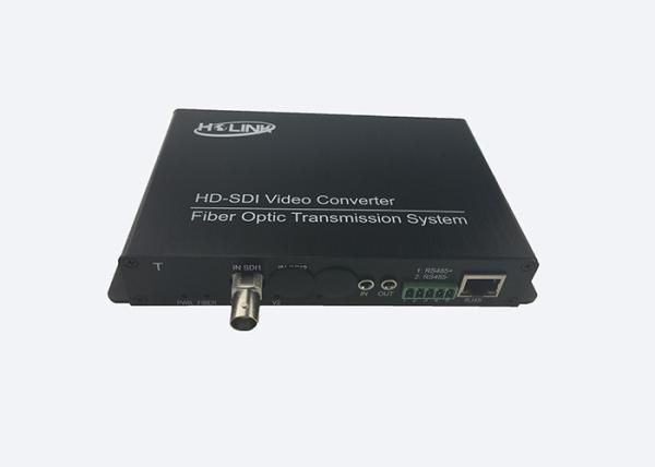 1080p/60hz HD SDI to fiber converter RS485 single mode 20 / 40 / 80km