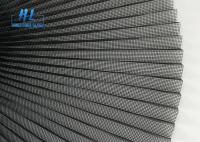 Gris plissé 2.5m*30m pp d'écran de rechange de fibre de verre de plissé de la maille 16mm