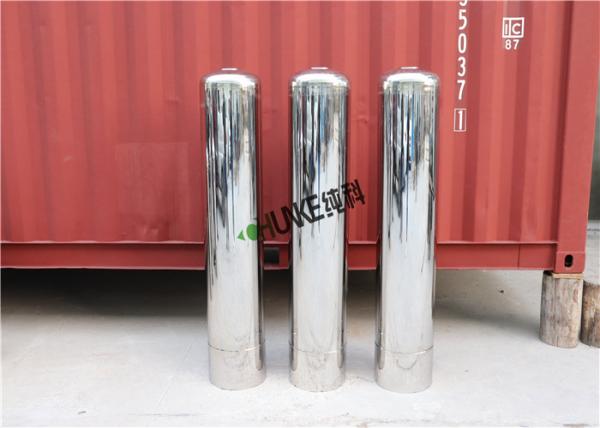 Precision 10 30 inch PP PTFE Multi Cartridge Water Filter Housing SS304 316L For Liquid Beer Wine Milk