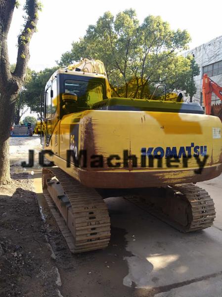 sell 16 ton original Japan excavator Komatsu PC160LC-7 with original color