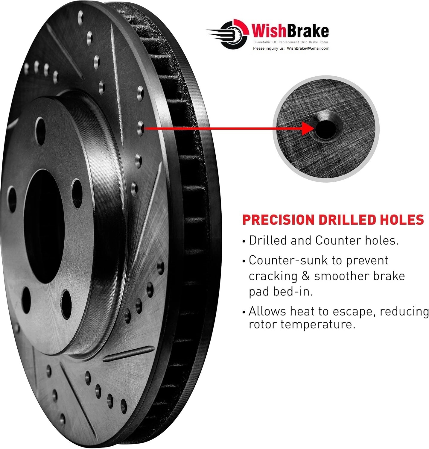 High-Performance Brake Rotors: Cross-Drilled And Diamond Slotted Rotors Ensure Maximum Braking Performance, Durability, Smooth And Quiet Stops