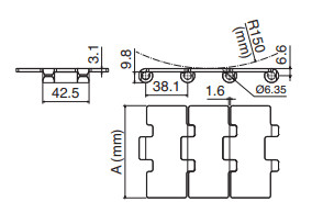 Special Ferritic EN 1.4589 Stainless Steel Plates For Conveyor Chains