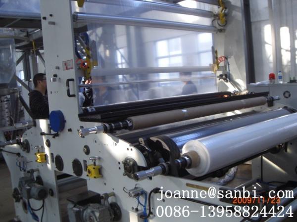 CE High Speed Multilayer  Film blowing machine With IBC System