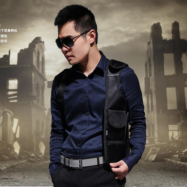 Shoulder Holsters FBI Waist Bag 007 Bag Tactical Chest Bag Nylon Sling Bag