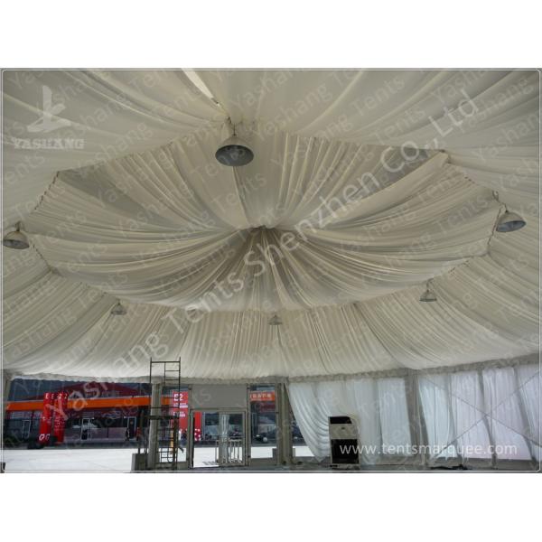 Roof Lining PVC Fabric Cover Outdoor Aluminum Profile Car Exhibition Tent