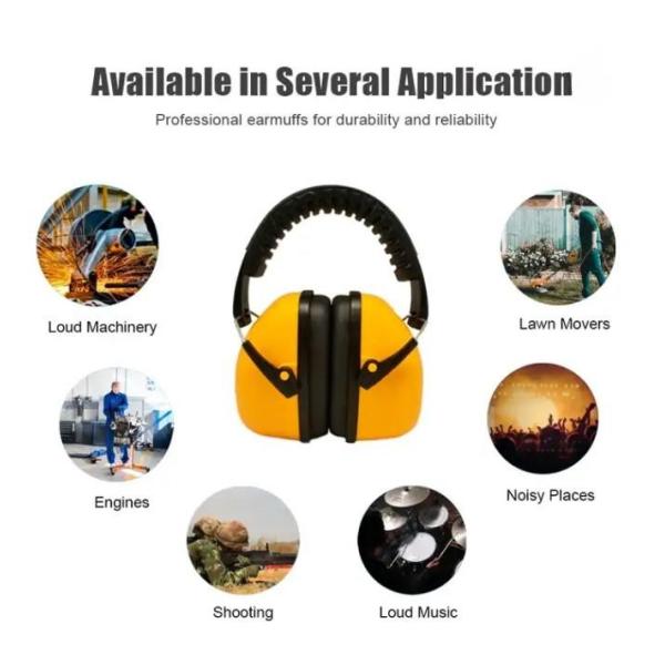 мягкий звукоизоляционный ANSI оценки уменьшения шума Earmuff предохранения от халявы уха 25db