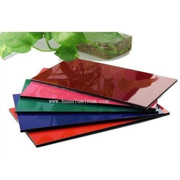 ASTM 6mm Signage Aluminum Composite Panel 1550mm Anodized Surface