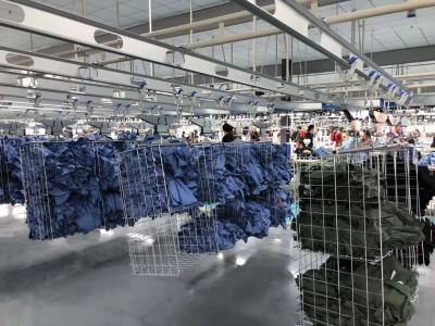 Sistema de suspensão personalizado do vestuário dos SS da logística do PLC