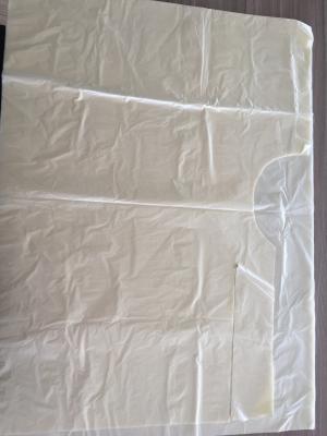Waterproof Disposable Plastic Hair Cape For Hair Salon / Barber Shop Use