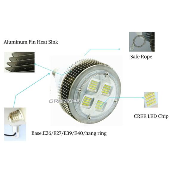 50-60Hz 200 Watt LED High Bay Light , Metal Halide LED High Bay Replacement Bulbs