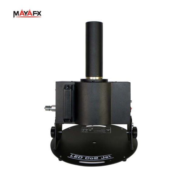 100W Power LED CO2 Jet with DMX512 Control and 8-10 Meter Fog Spray for Events