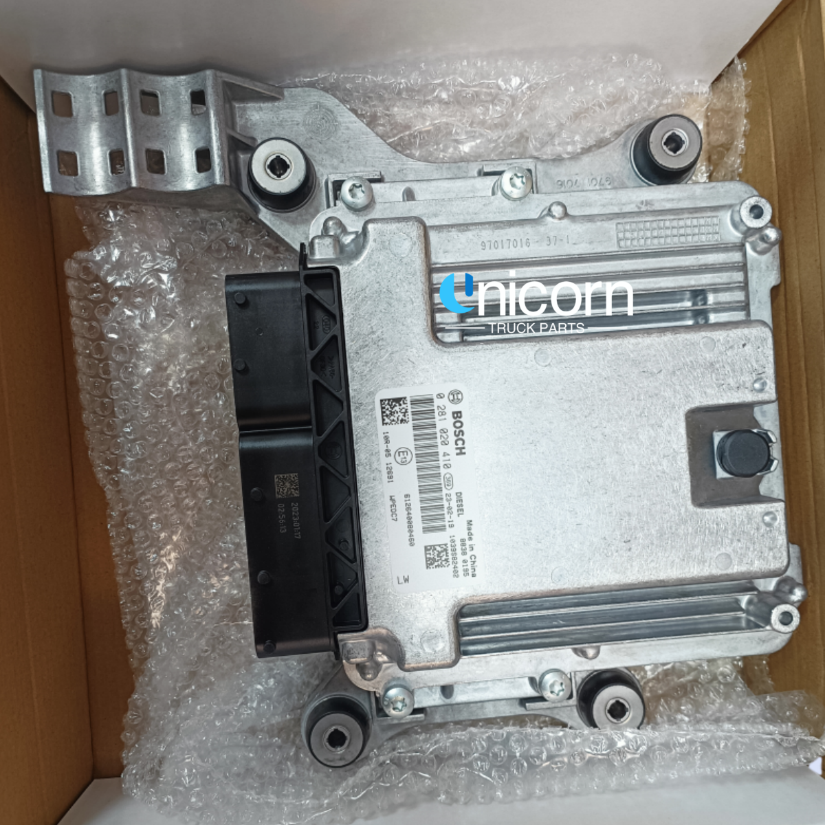 Original WEICHAI Engine Computer Board ECU Electronic Control Module 612640080460 0281020410 for SINOTRUK HOWO STR Trucks