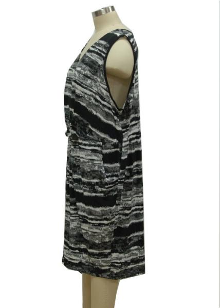 Soft Drape Jersey Women'S Casual Dresses Ladies Summer Frocks Latest Design