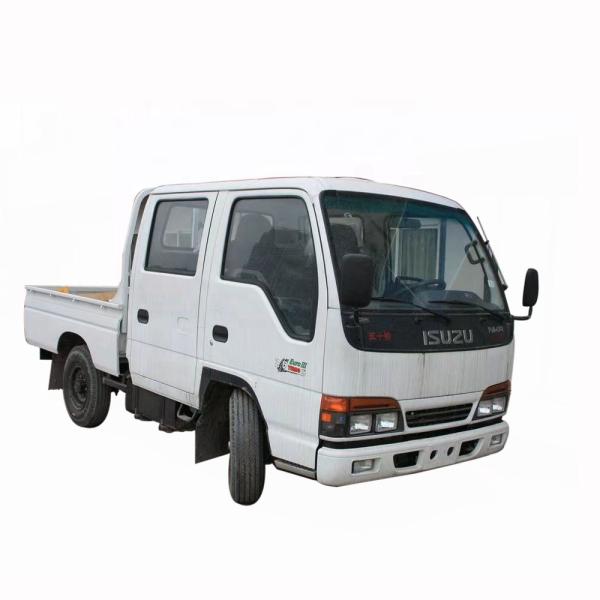 4*2 White I s Uzu Double Row    Fence Plate Type  Delivery Truck   Freight   Truck  Load Cargo