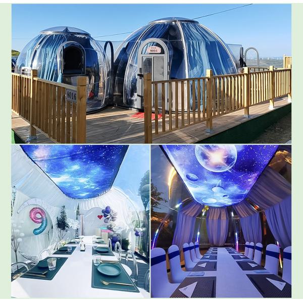 Star Room Transparent Tents For Outdoor Camping Bar Villa Hotel Bubble Room