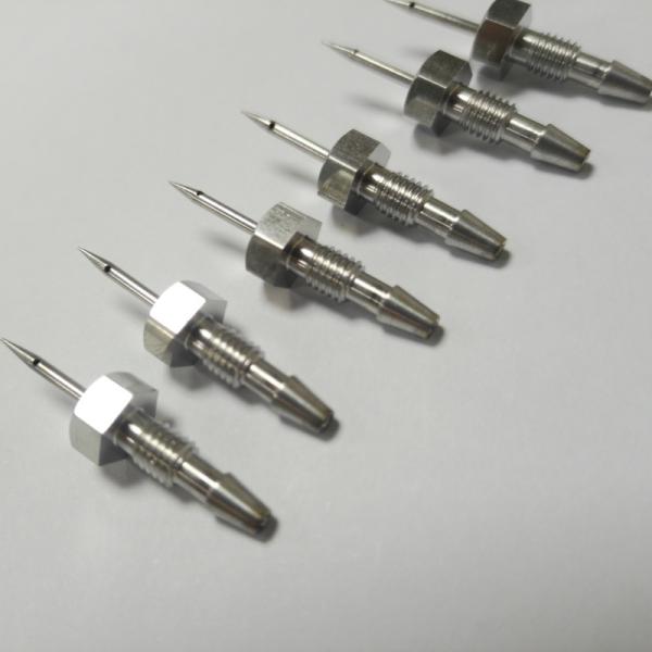 304 Stainless Steel Threaded Side Hole Needle; Puncture Needle Processing Customization