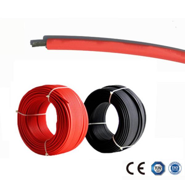 Tinned Copper Conductor XLPE Insulation Jacket TUV Solar Electric DC Cable 4mm2
