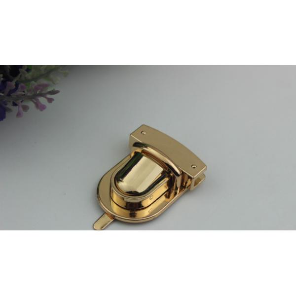 Fashionable design bag fitting zinc alloy gold color snap press locks for purse