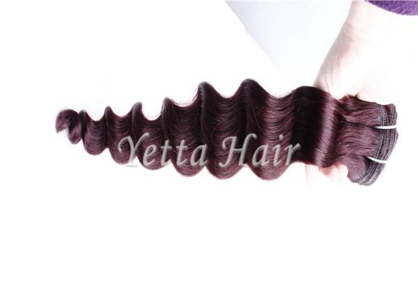 O cabelo molhado e ondulado encaracolado do Virgin do brasileiro de 100% nenhum derramamento desvanece-se