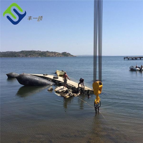 Heavy Duty Marine Rubber Airbag Ship Launching Lifting