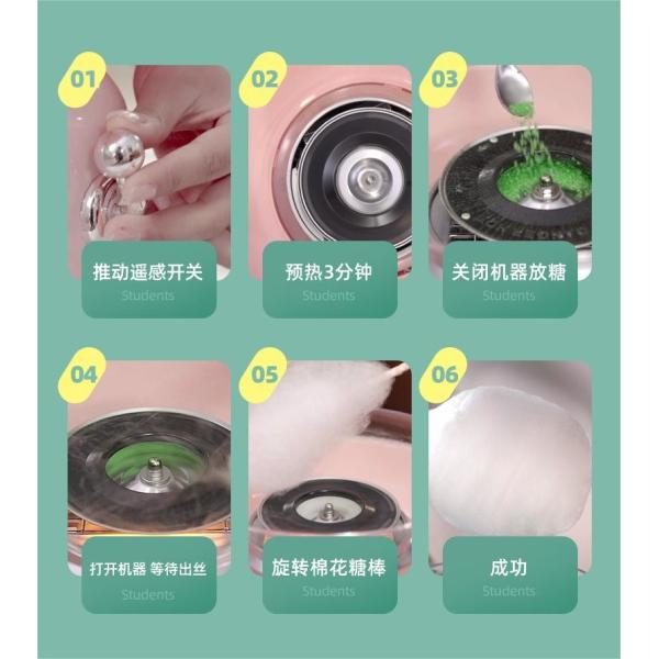 500w Fancy Cotton Candy Machine For Home Use