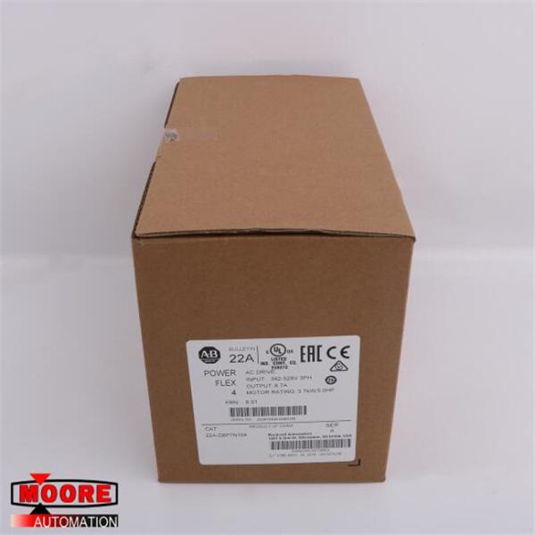22A-D8P7N104 22AD8P7N104 Ален-Брэдли AB PowerFlex 4 3,7 (5 лошадиных сил) kW привода AC